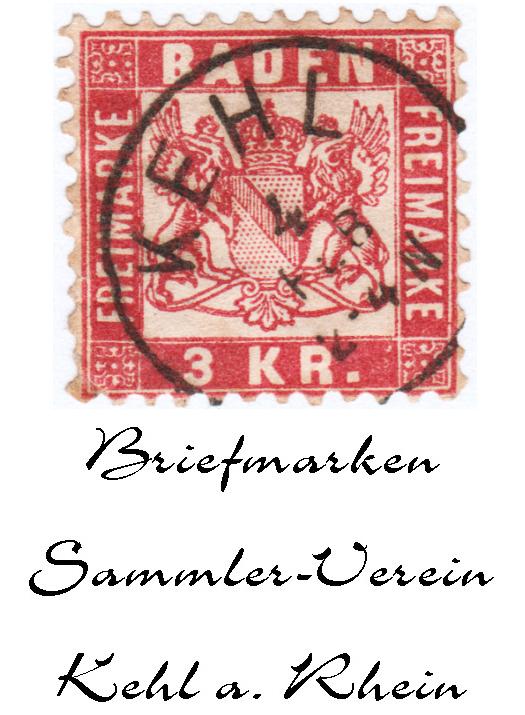 Logo Briefmarken-Sammler-Verein Kehl a. Rh.