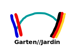 Logo Garten / Jardin