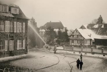 historisches Foto Feuerwehr