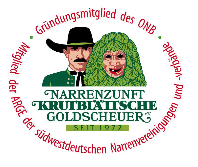 Logo Logo Narrenzunft Krutblättsche Goldscheuer e.V.