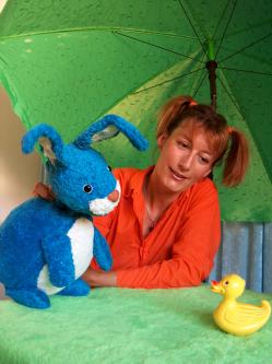Der blaue Hase Fridolin