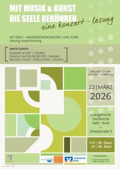 Mit Musik und Kunst die Seele berühren-Eine Konzert-Lesung