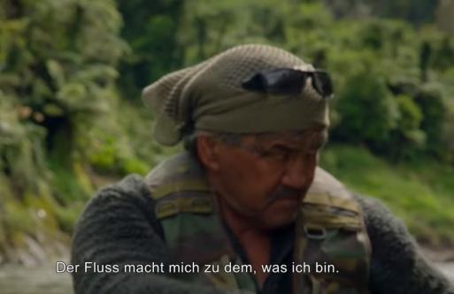 der Fluss macht mich zu dem, was ich bin